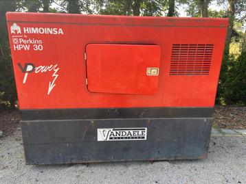 30kva himoinsa met perkins slechts 7800uren beschikbaar voor biedingen
