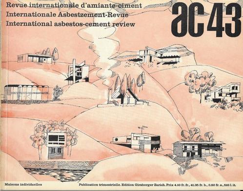 International Asbestos-Cement Review, Boeken, Kunst en Cultuur | Architectuur, Ophalen of Verzenden
