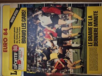93 magazines van de Rode Duivels, van Euro 1980 tot vand beschikbaar voor biedingen