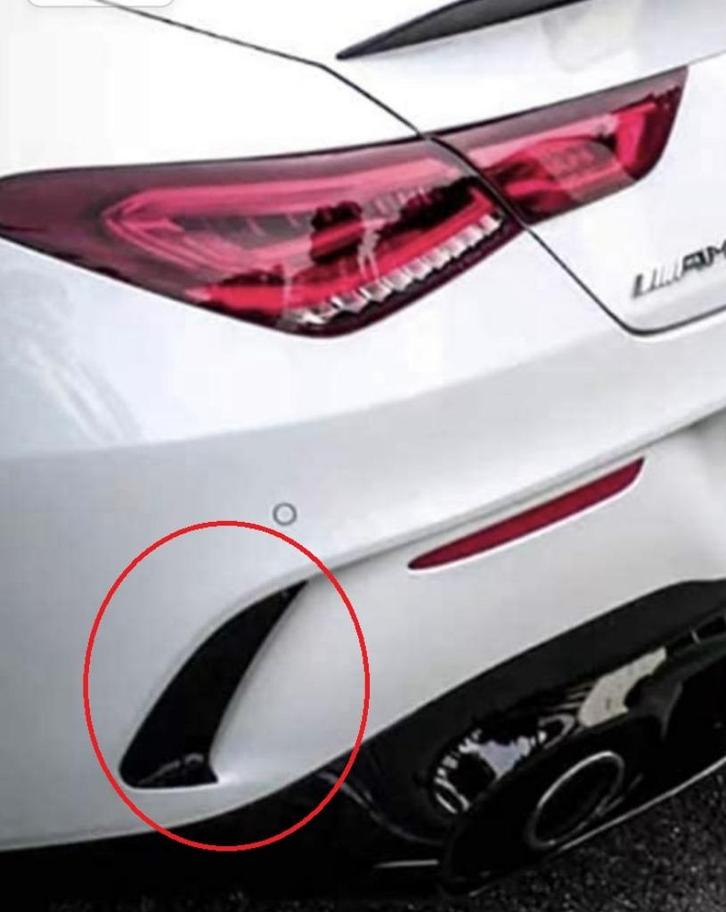 mercedes CLA achter bumper spoiler C118 CLA45 CLA53 C43 C63, Auto-onderdelen, Klein materiaal, Mercedes-Benz, Nieuw, Ophalen of Verzenden