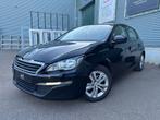 Peugeot 308 1.6i/125pk/119dkm/Gekeurd, Voorwielaandrijving, Stof, Gebruikt, Zwart