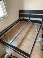 Ikea bed frame 160x200, Huis en Inrichting, Slaapkamer | Bedden, Ophalen, Tweepersoons, Bruin