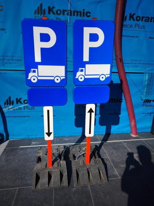 Parkeerborden E9C Vrachtwagens/lichte vracht Gentbrugge, Doe-het-zelf en Bouw, Overige Doe-Het-Zelf en Bouw, Nieuw, Ophalen of Verzenden