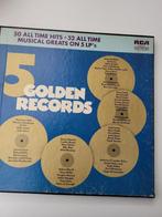 5 vinyl LP's in doos, Cd's en Dvd's, Ophalen, Zo goed als nieuw