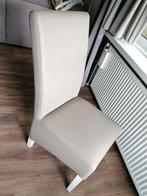 6 hoge eetkamerstoelen taupe, Huis en Inrichting, Stoelen, Overige kleuren, Modern landelijk, Zo goed als nieuw, Vijf, Zes of meer stoelen