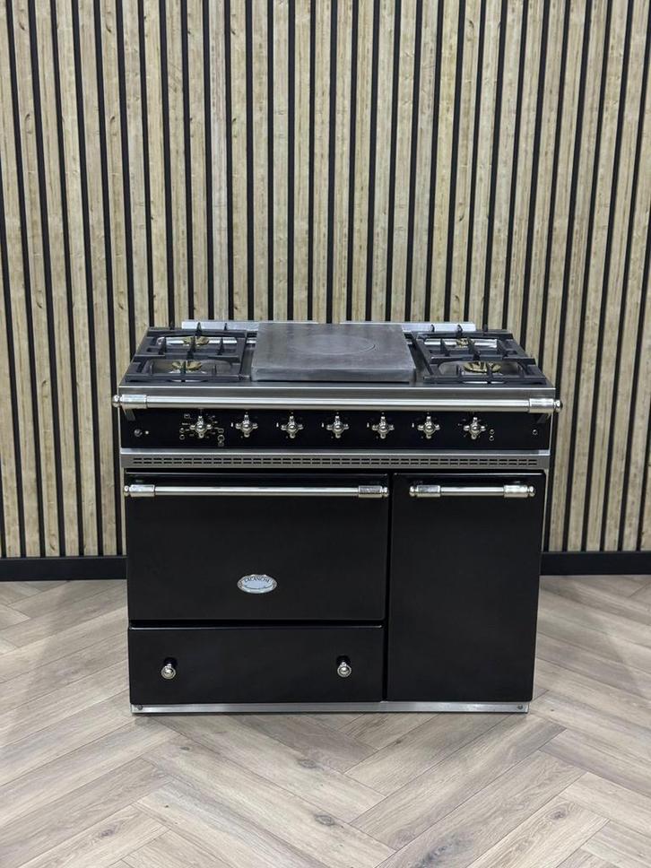 Luxe Lacanche Fornuis zwart Zeer Nette Staat + Hete Lucht, Elektronische apparatuur, Fornuizen, Ophalen of Verzenden