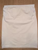 Nieuw wit rokje met fronsje aan delende/heup, Kleding | Dames, Rokken, Maat 38/40 (M), Nieuw, Ophalen of Verzenden, Wit