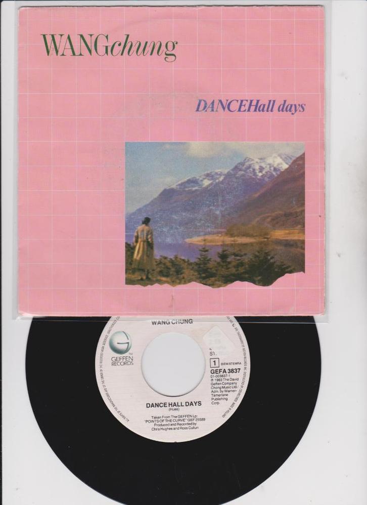 Wang Chung – Dance Hall Days  New Wave  Synth pop, Cd's en Dvd's, Vinyl Singles, Zo goed als nieuw, Single, Pop, 7 inch, Ophalen of Verzenden
