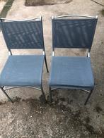 Chaises 2 ou 3 métal Remouchamps, Maison & Meubles, Enlèvement ou Envoi, Comme neuf, Métal