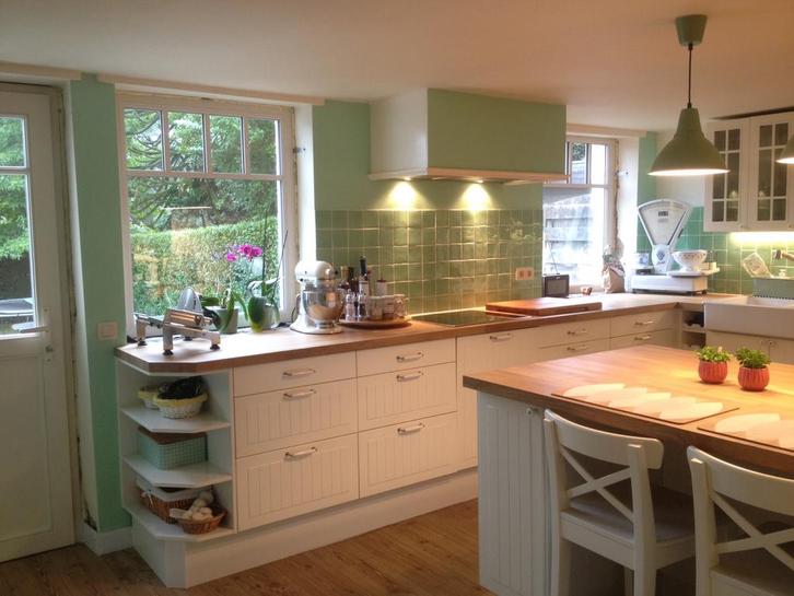 Keuken ikea + toestellen (Smeg, Miele, Siemens, Electrolux), Huis en Inrichting, Keuken | Complete keukens, Gebruikt, Overige typen