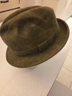 Vintage wolvilten hoed., Kleding | Heren, Hoeden en Petten, Ophalen of Verzenden, Zo goed als nieuw, 58 of 59 cm (L, 7¼ of ⅜ inch)
