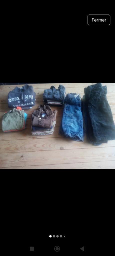 Lot de vêtements taille 9 mois-12 mois, Kinderen en Baby's, Babykleding | Maat 74, Gebruikt, Jongetje, Overige typen, Ophalen of Verzenden