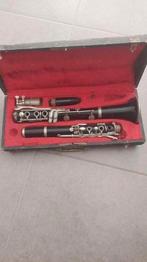 Vintage Couesnon Wooden Clarinet 8C A Paris, Muziek en Instrumenten, Ophalen of Verzenden, Gebruikt