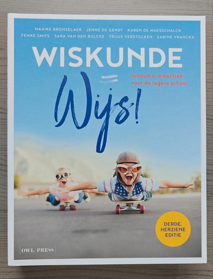 Hogeschoolboek: Wiskunde = wijs!, Boeken, Studieboeken en Cursussen, Nieuw, Hogeschool, Ophalen of Verzenden