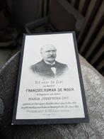 DP François Roman De Moor, Ophalen of Verzenden, Bidprentje