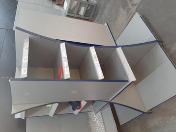 Gratis presentoir houten kast, 2 stuks, Huis en Inrichting, Ophalen, Gebruikt