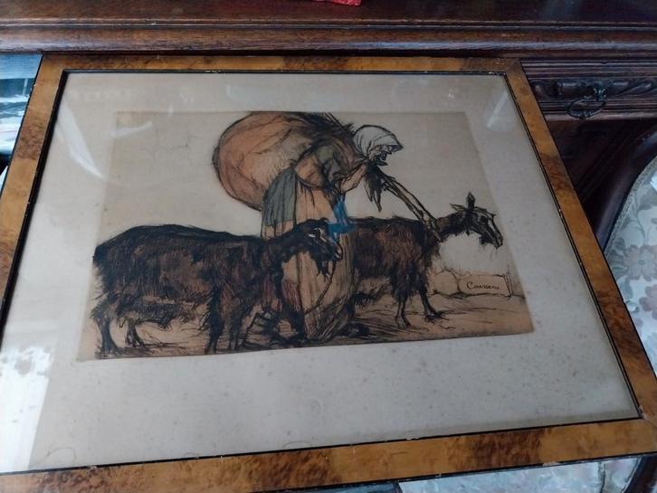 Armand Coussens., Antiek en Kunst, Kunst | Schilderijen | Klassiek, Ophalen