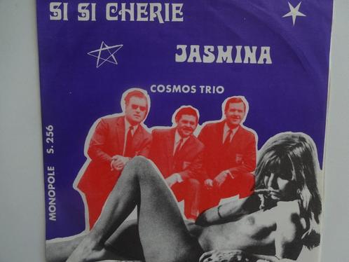 Cosmos Trio - Si Si Cherie / Jasmina (1971), CD & DVD, Vinyles Singles, Single, Enlèvement ou Envoi