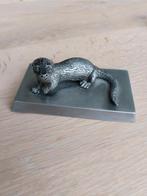 Otter in tin, Antiek en Kunst, Ophalen of Verzenden