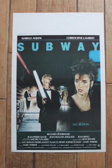filmaffiche Subway 1985 Luc Besson filmposter