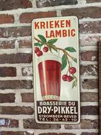 blikken reclame krieken lambic strombeek-bever, Ophalen