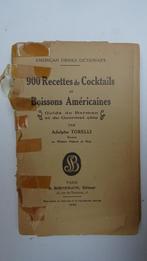 KOOKBOEK : BOISSONS AMERICAINS   1930, Utilisé, Enlèvement ou Envoi, Autres régions