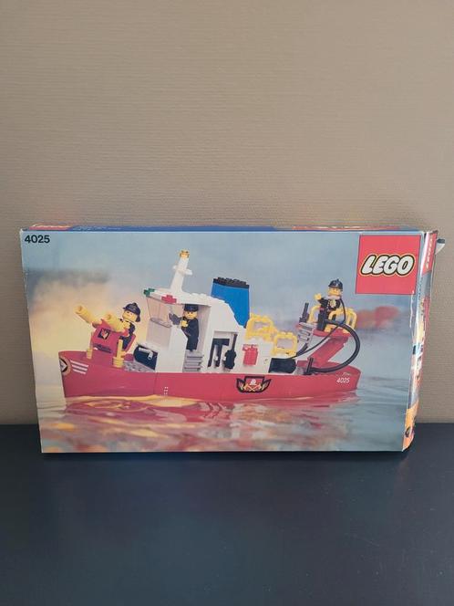 Lego 4025 fire boat, Kinderen en Baby's, Speelgoed | Duplo en Lego, Gebruikt, Lego, Complete set, Ophalen of Verzenden