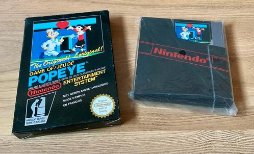 ‼️ Popeye pour Nintendo NES (CIB, copain) ‼️, Consoles de jeu & Jeux vidéo, Jeux | Nintendo NES, Comme neuf, Enlèvement ou Envoi