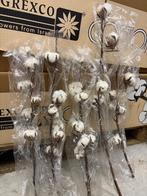 LOT echte katoen bloem takken 4 grote dozen droogbloemen, Huis en Inrichting, Ophalen, Zo goed als nieuw