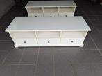 Tv kast met 3 schuiven liatorp, 2 stuks beschikbaar, Ophalen, Gebruikt, 100 tot 150 cm, Pastorie
