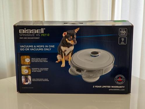 BISSELL Spinwave R5 Pet–NIEUW–Robotstofzuiger & Dweilfunctie, Elektronische apparatuur, Stofzuigers, Nieuw, Robotstofzuiger, Ophalen