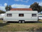 caravan knaus azur 650,dwars bed,zij tafel,rondzit,wc+tent-, Bedrijf, 6 tot 7 meter, 500 - 750 kg, Knaus
