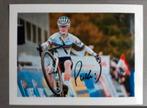 Gesigneerde foto van Puck Pieterse., Sport en Fitness, Wielrennen, Verzenden, Nieuw