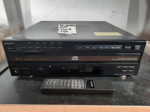 Sony CDP-C325M  cd speler (defect!) 5 disc loading system, Audio, Tv en Foto, Cd-spelers, Niet werkend, Sony, Ophalen of Verzenden