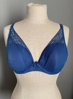 Blauwe voorgevormde BH Chantelle maat D80, Kleding | Dames, Ondergoed en Lingerie, Chantelle, Verzenden, Blauw, BH