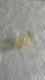 Vintage figurines statuettes 2 escargots verre, Antiek en Kunst, Ophalen of Verzenden