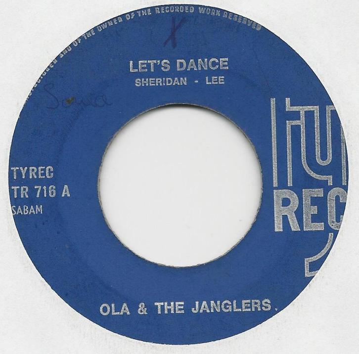 Ola & The Janglers – Let's Dance, Cd's en Dvd's, Vinyl Singles, Gebruikt, Single, Dance, 7 inch, Ophalen of Verzenden
