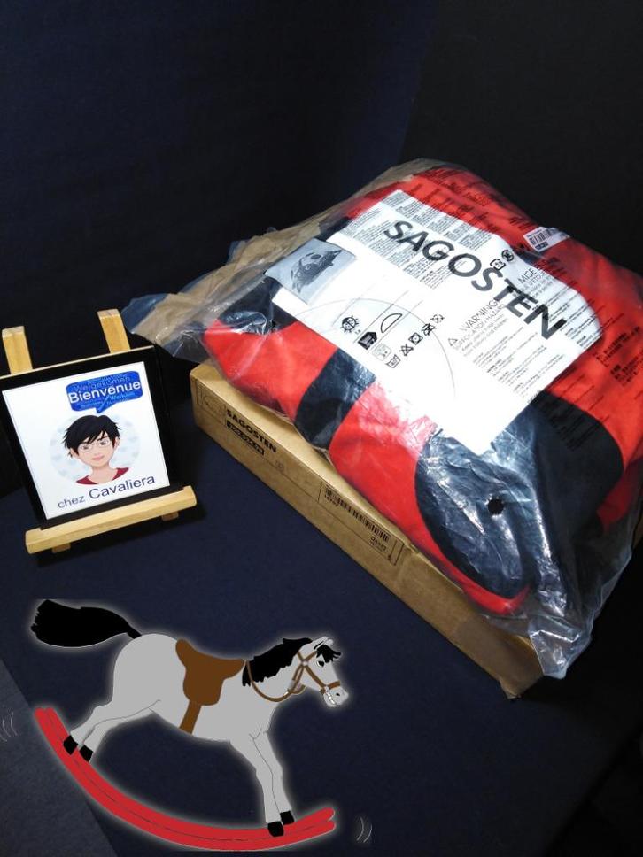 Set van 2 elementen - Ladybug opblaasbare zitzak voor kinder, Kinderen en Baby's, Kinderkamer | Overige Meubels, Zo goed als nieuw