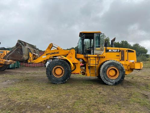 Hyundai HL760-7 wheel loader, Zakelijke goederen, Machines en Bouw | Kranen en Graafmachines, Wiellader of Shovel, Ophalen