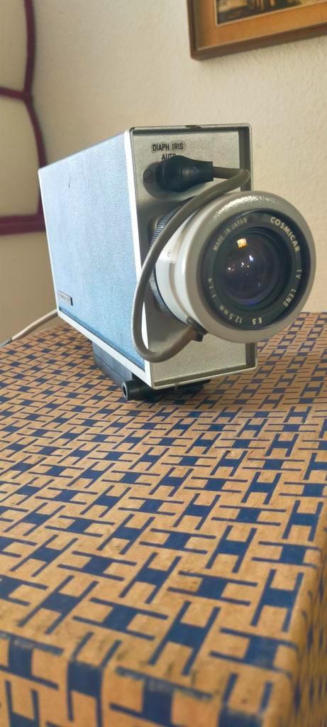 Thomson CSF industriële camera met Cosmicar-lens, Audio, Tv en Foto, Diaprojectoren, Gebruikt, Ophalen of Verzenden