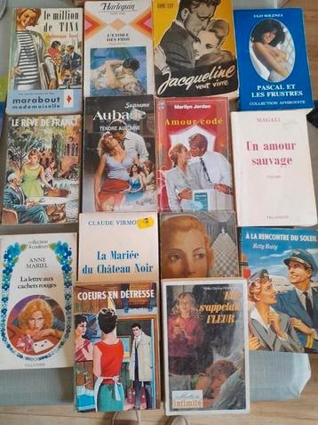 Lot de 14 romans de divers auteurs beschikbaar voor biedingen