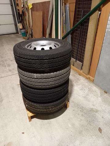 Kit de pneus d'été Continental avec jante 215 70 R16 CP (Cam, Enlèvement, Comme neuf