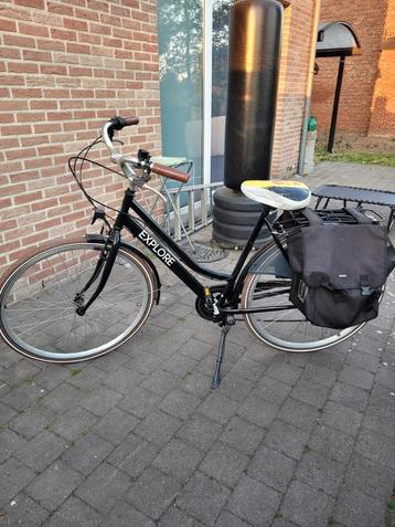 Zo goed als nieuw damesfiets beschikbaar voor biedingen