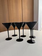 Zwarte cocktailglazen, Verzamelen, Ophalen, Nieuw