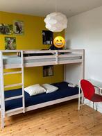 Stapelbed incl. lattenbodems, Huis en Inrichting, Slaapkamer | Stapelbedden en Hoogslapers, Ophalen, Gebruikt, 90 cm, Tweepersoons