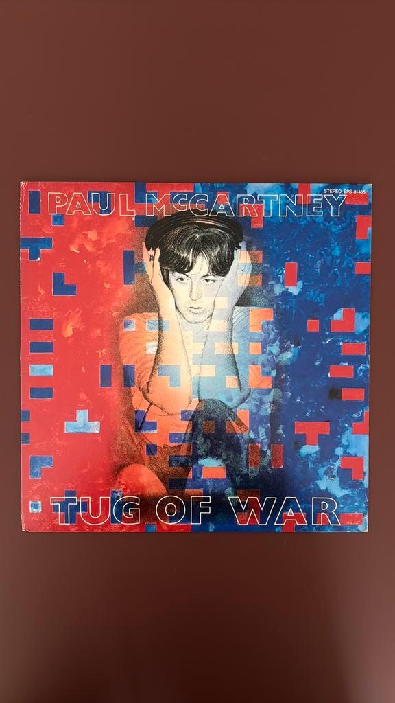 LP Paul McCartney - Tug of war ( Japanse persing), Cd's en Dvd's, Vinyl | Rock, Zo goed als nieuw, Ophalen