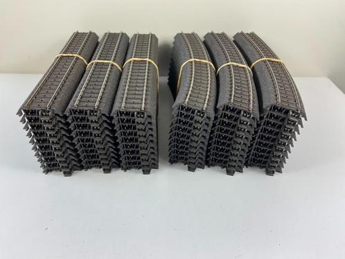 Märklin H0 - Set van 60 rails (24130 & 24188), Hobby en Vrije tijd, Modeltreinen | H0, Zo goed als nieuw, Rails, Wisselstroom