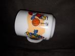 Tasse schtroumpf arcopal, Enlèvement
