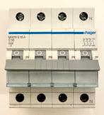Hager MWN616A automaat 16A 4P, Ophalen of Verzenden, Gebruikt, Overige typen