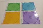 Gekleurde CD doosjes / slim jewel case + 1 dubbel • 10 stuks, Ophalen of Verzenden, Zo goed als nieuw